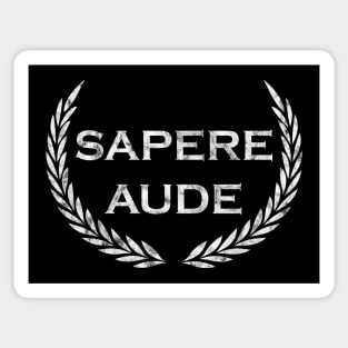 Latin saying - Sapere Aude Sticker